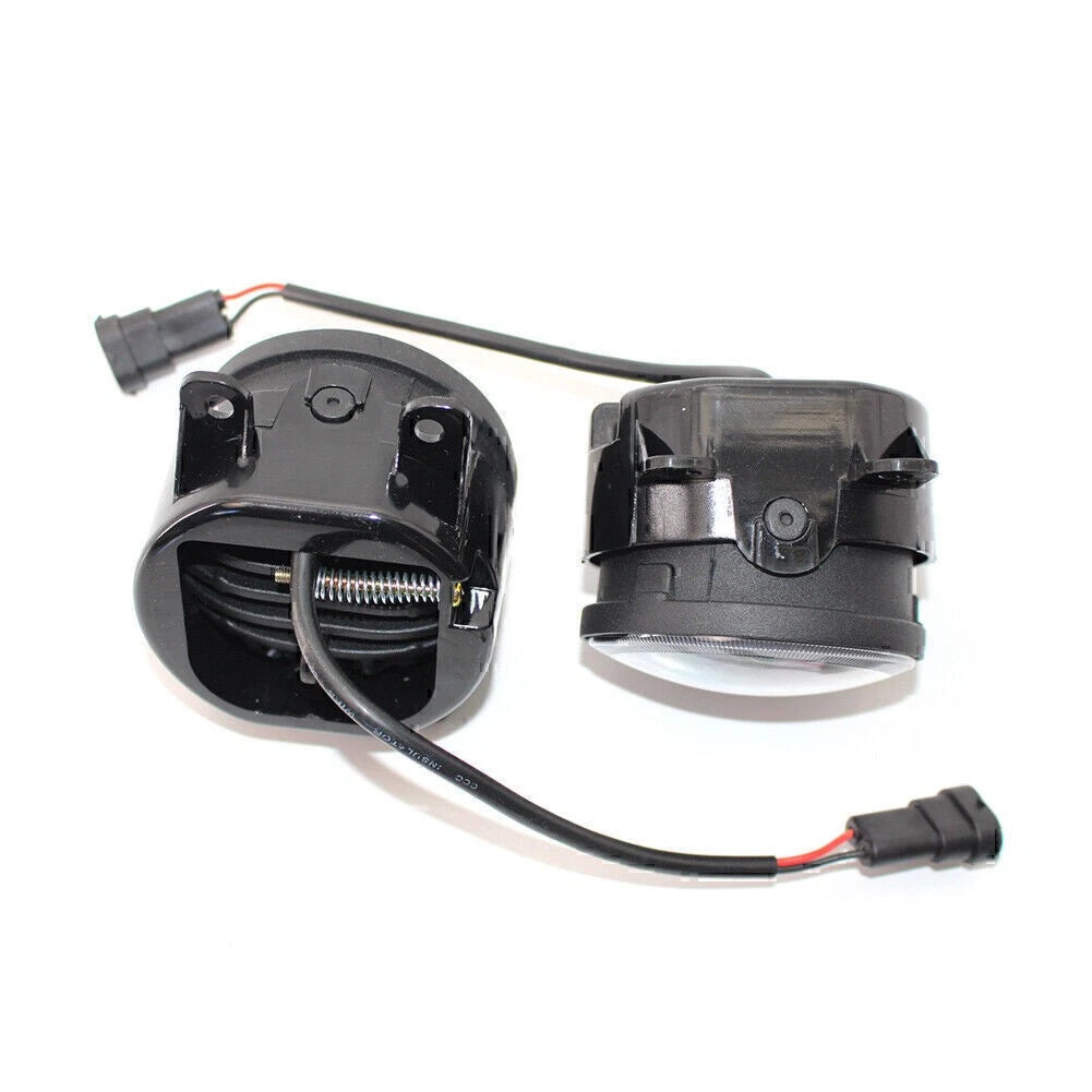 Dual Color White/Yellow LED Fog Lights for Honda Nissan Subaru Ford