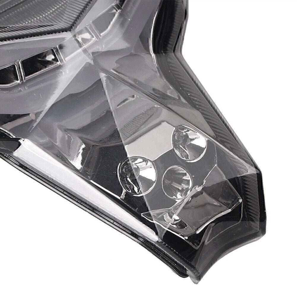 Black Smoke LED Tail Light Turn Signals for Kawasaki Z1000 (2014-2015)