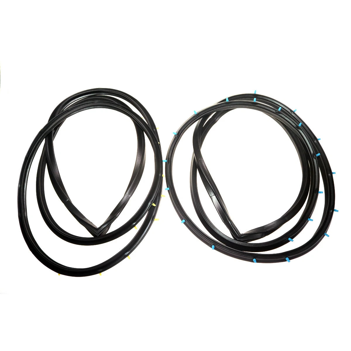 Rear Door Weatherstrip Set for Toyota Corona 4-Door RT100-RT118 1973-1979