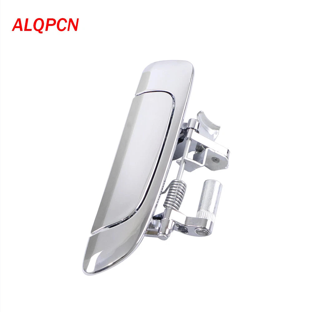 4 x Outside Door Handle Smooth Chrome for Honda Civic Sedan (2001-2005)