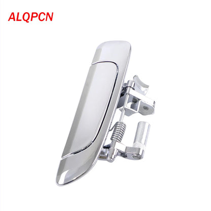 4 x Outside Door Handle Smooth Chrome for Honda Civic Sedan (2001-2005)