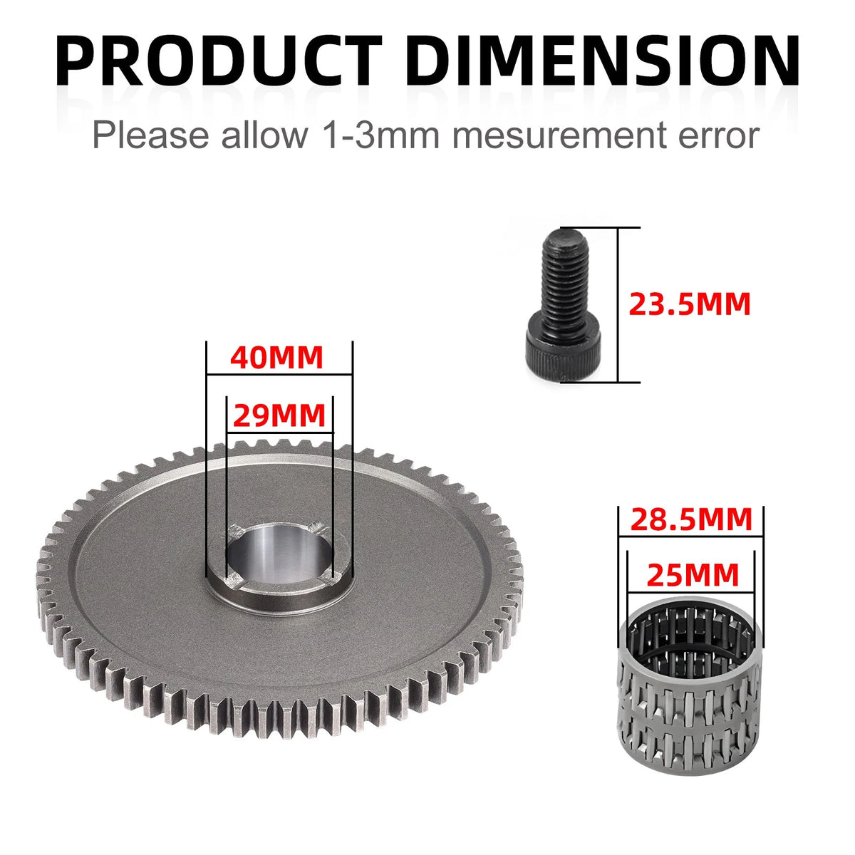 Starter Clutch Bearing Gear for Yamaha Big Bear Wolverine Kodiak