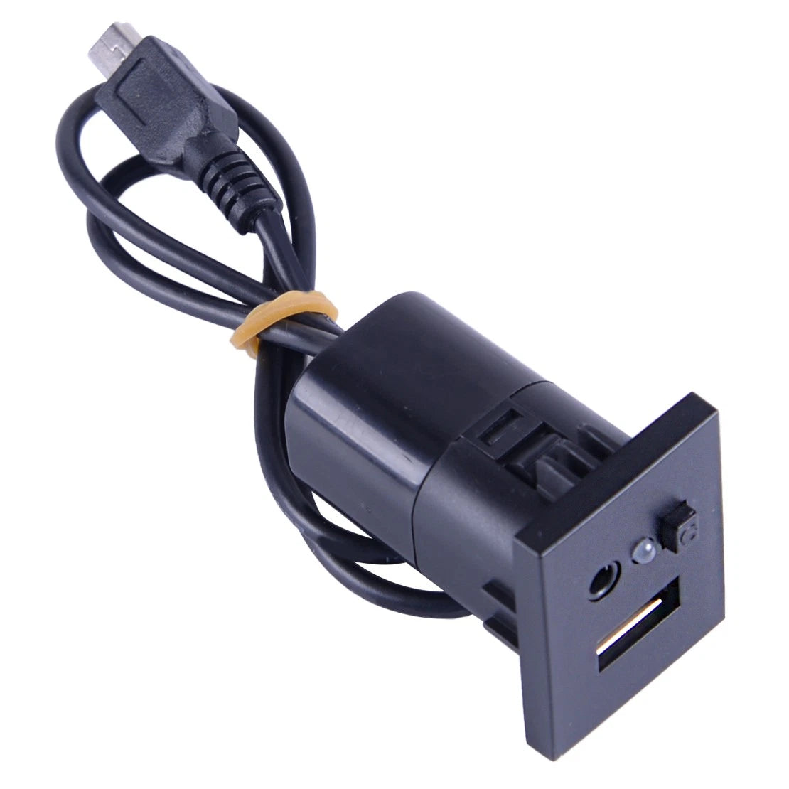 USB Jack 3.5mm Adapter Cable Connector for Car - Installation Socket Extension