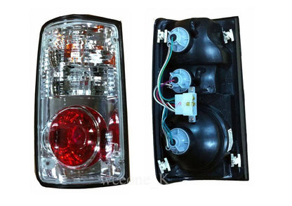 Crystal Donut Tail Lights for Toyota Hilux MK3 Ute(1989-1997)