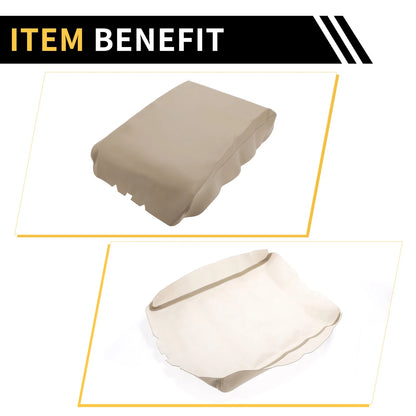 Microfiber Leather Console Pad Cover for Nissan Titan (2004-2014)