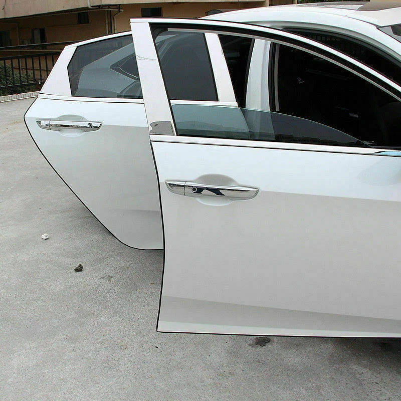 16ft Car Door Edge Guard Rubber Sealing Trim Strip for Universal Fit