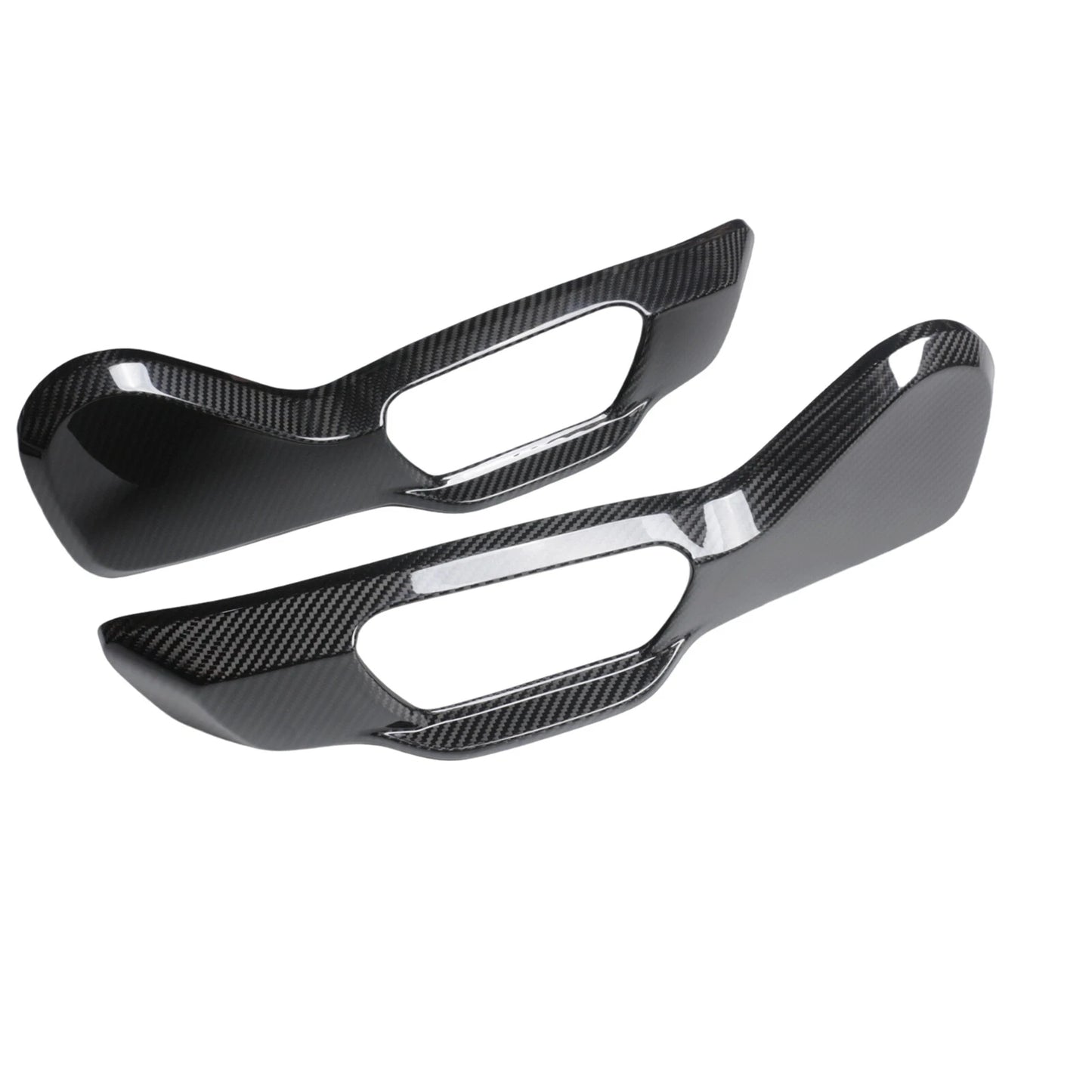 Gloss Carbon Fiber Seat Adjustment Switch Panel Cover for Supra A90 A91 (19-23)
