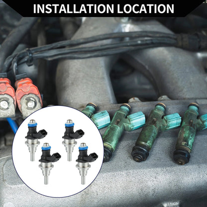 Fuel Injector  for Mazda CX-7 2007-2012 2.3L Black