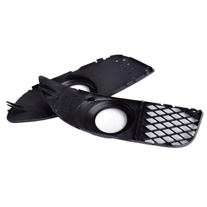 2 x Bumper Fog Light Grille Trim for Mitsubishi Lancer (2008-2014)