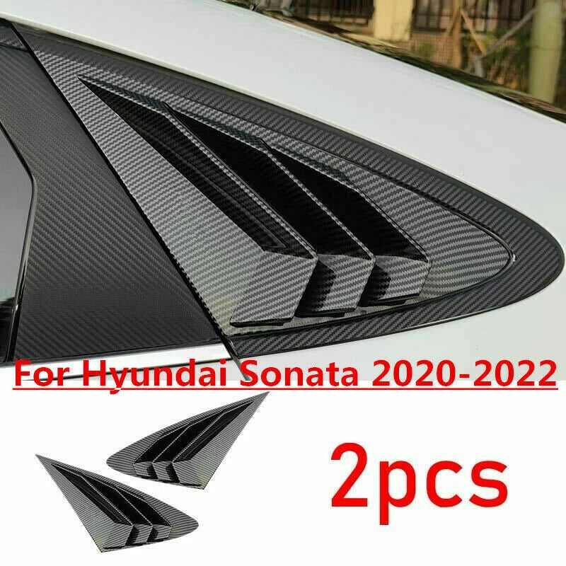 Rear Window Louver Shutter Trim for Hyundai Sonata (2020–2023)