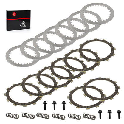 Friction Steel Clutch Plates for Yamaha YZ250 2002-2024 w/Springs Bolt
