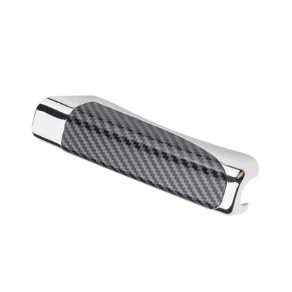 Carbon Fiber Silver Handbrake Cover for Universal Cars