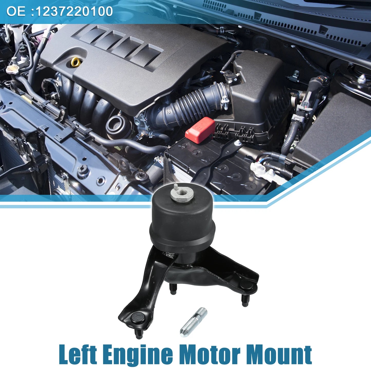 Left Engine Motor Mount for Toyota Highlander (2008-2011)