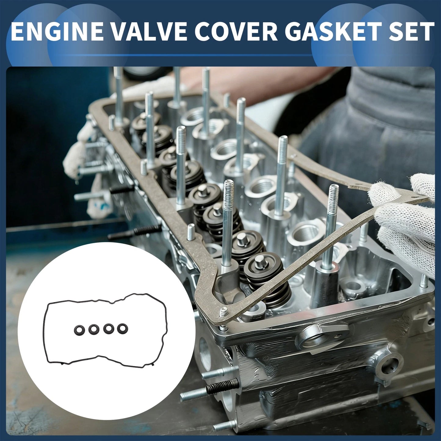 Valve Cover Gasket Set for Toyota Auris (2015–2018)
