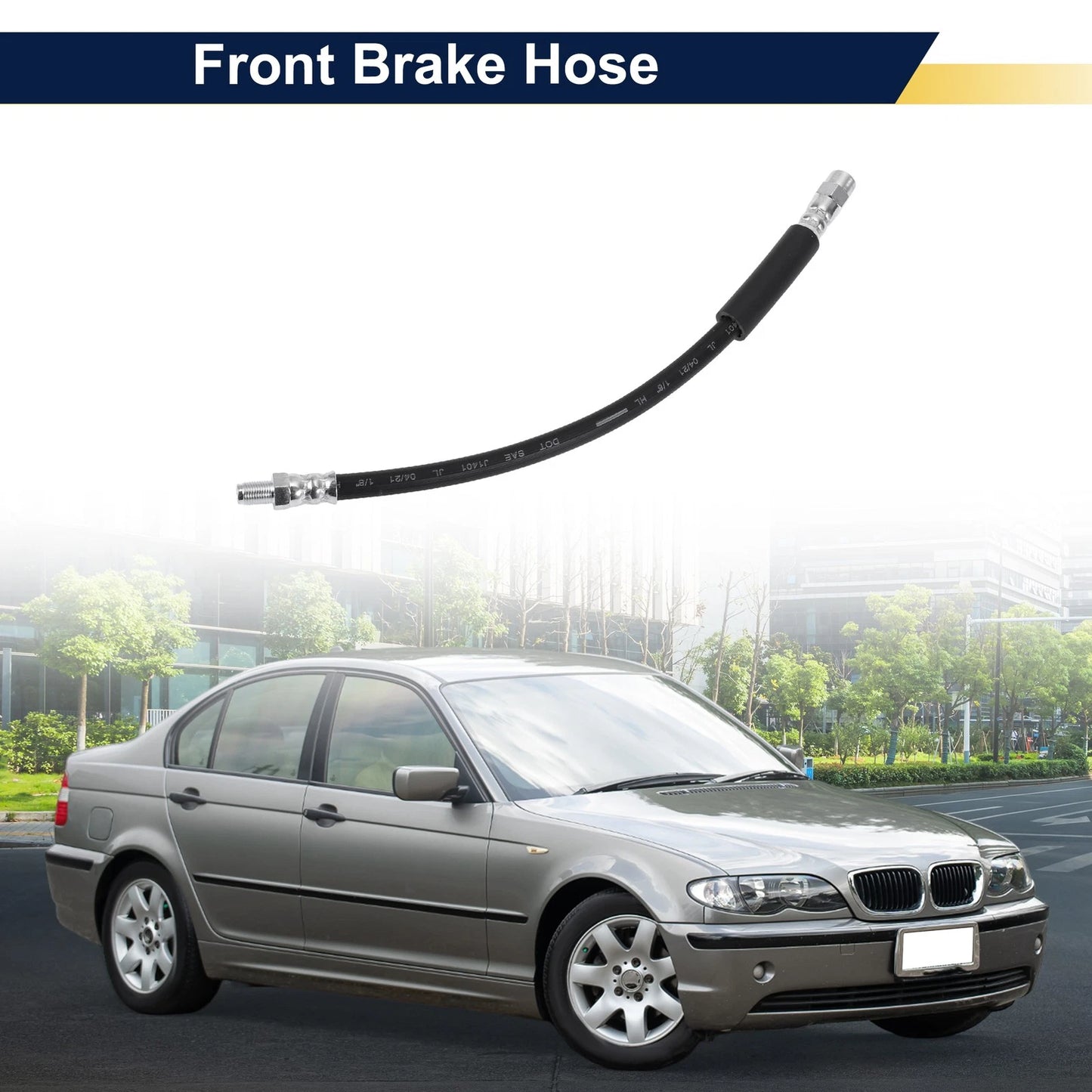 Brake Hose Front for BMW 318i (1984-1992)