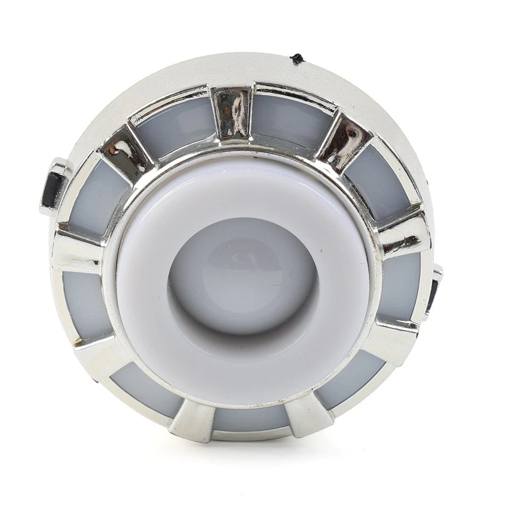 12V LED Headlight for Motorcycle - Angel Eye Strobe Tail Brake Rear Lights