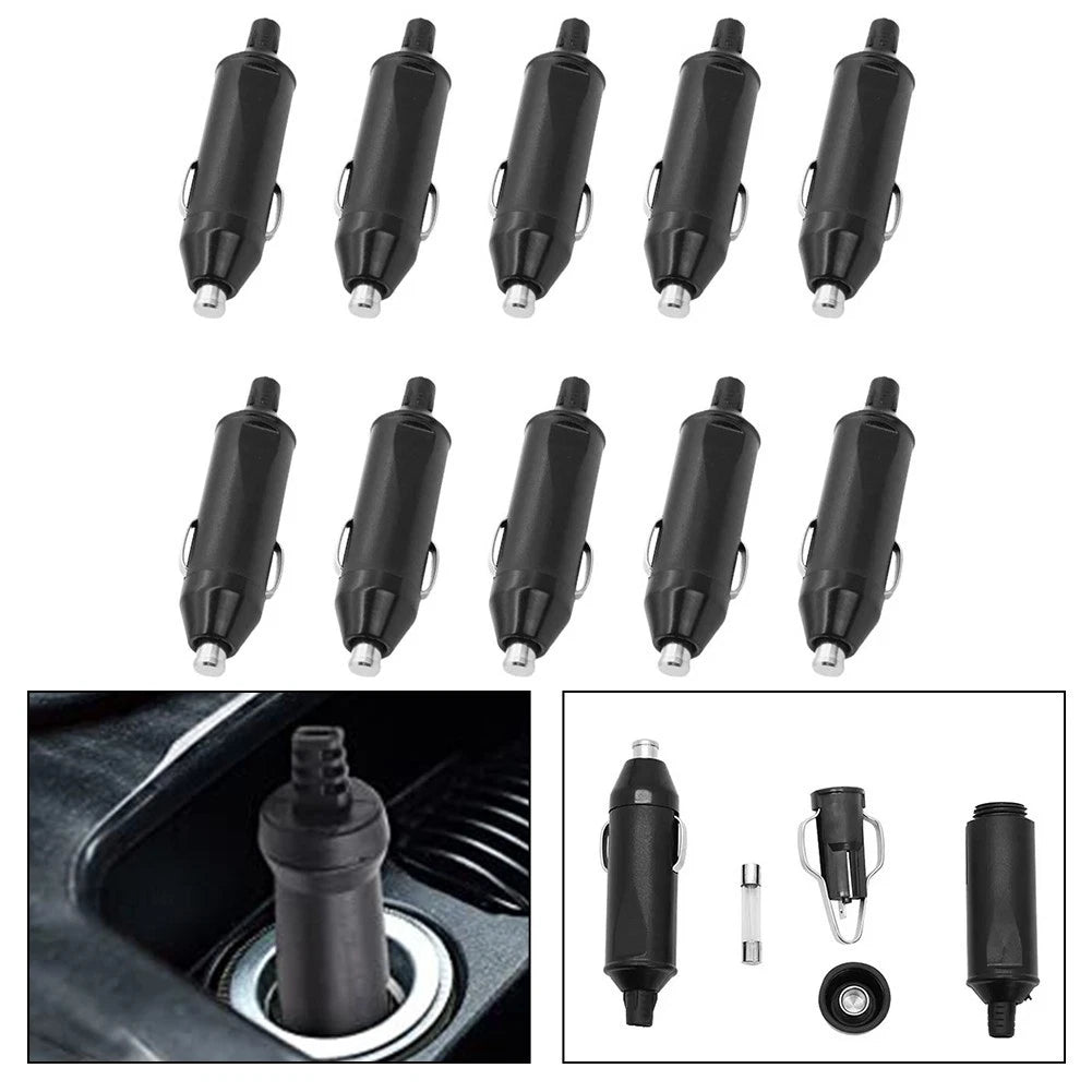 10 x Car USB Charger Connector for 12V/24V Systems
