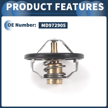 Engine Coolant Thermostat for Mitsubishi Eclipse (1990-1999) 1 x Pcs