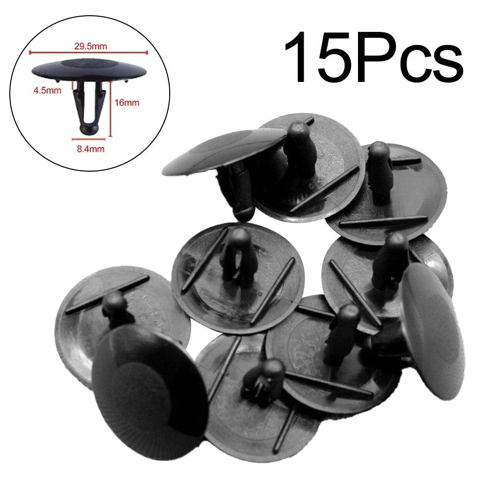 15x Hood Insulation Retainer Nylon Clips Fastener for Toyota
