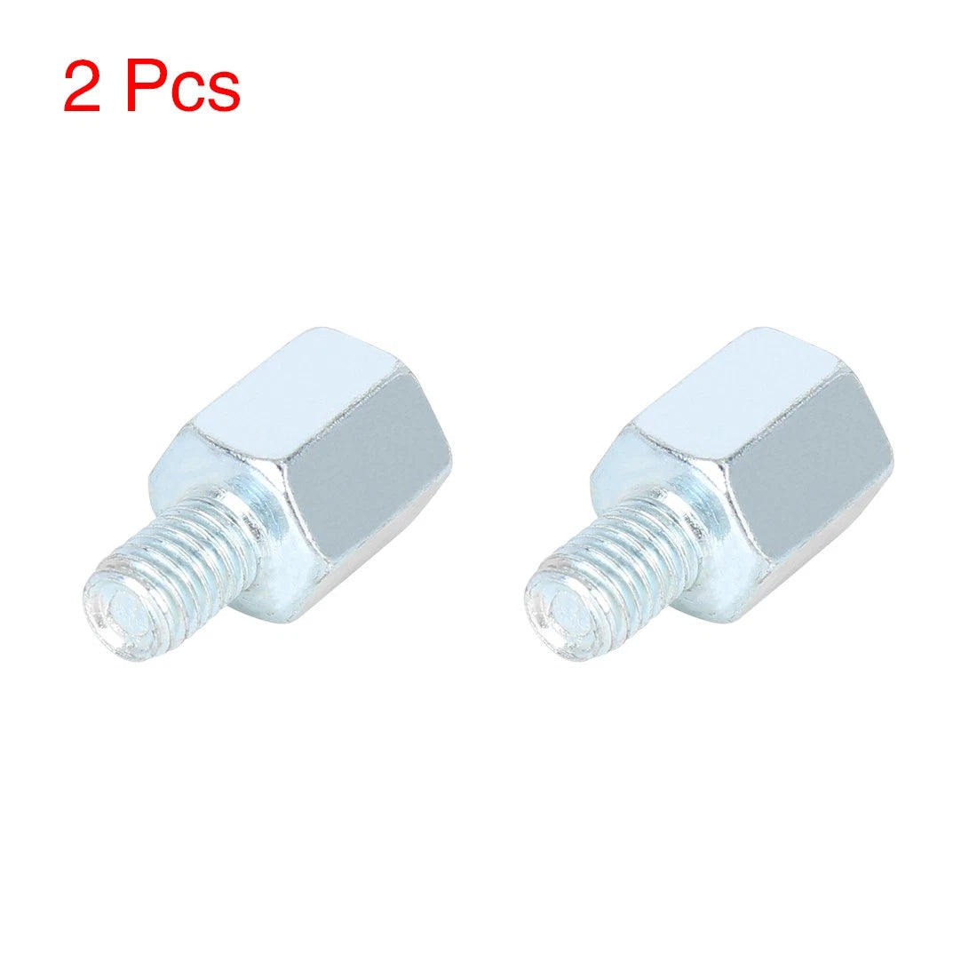 Rearview Mirror Adapter / 2 x 10mm LH to 8mm RH / for Motorcycle Bike