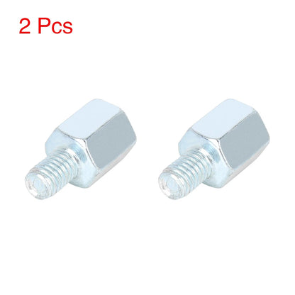 Rearview Mirror Adapter / 2 x 10mm LH to 8mm RH / for Motorcycle Bike