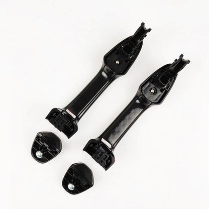 Outer Door Handle Black Gloss Rear L+R Fits Toyota Hilux Revo SR5 2015-19 D06