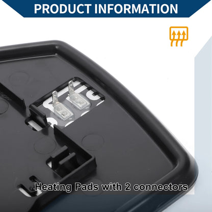 Heated Left Side Mirror Glass for Ford Escape (2008-2012)