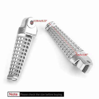 Rear Footrest Pegs for Suzuki GSXR600 GSXR750 GSXR1000 SV650 TL1000 (2001-2023)