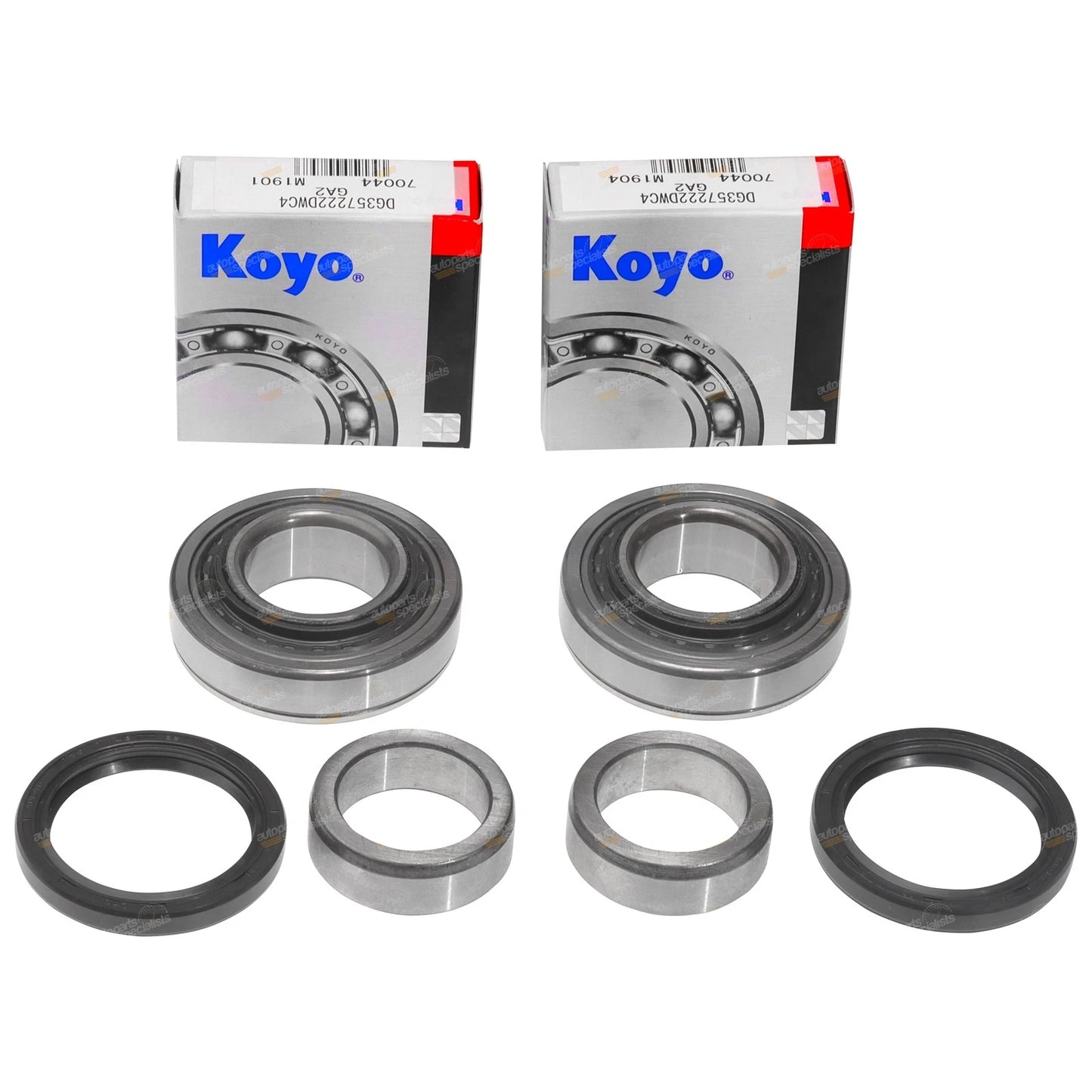 Rear Wheel Bearing Kit Set for Suzuki Sierra SJ413 SJ70 SJ80 (1990-1998)
