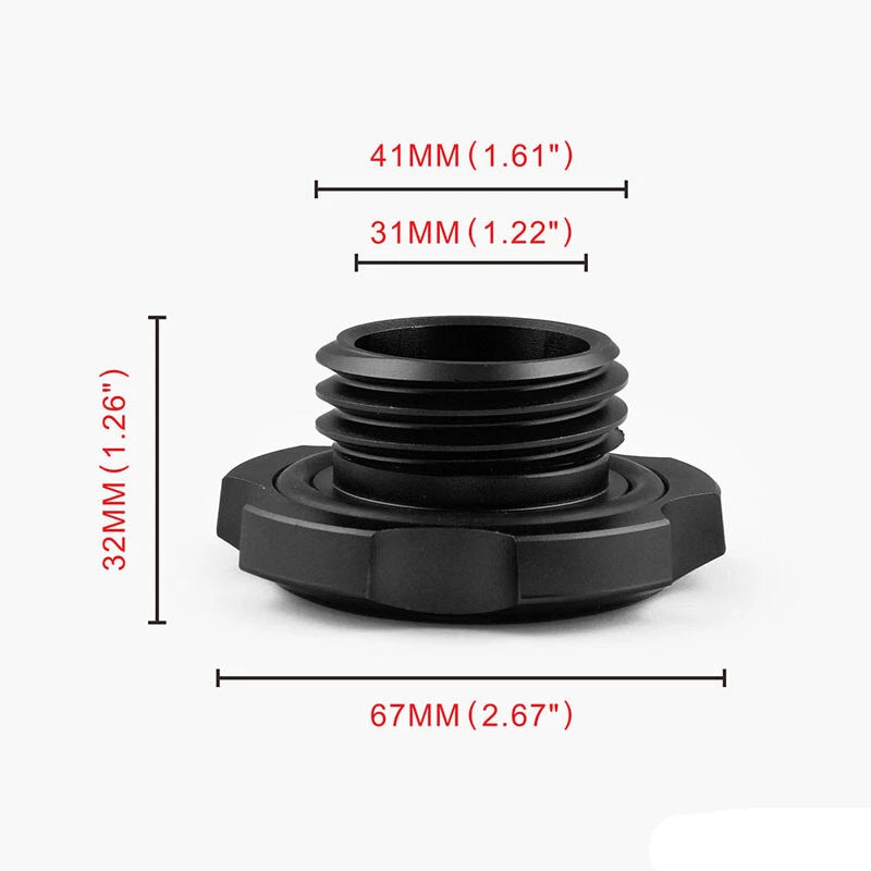 Red Billet Engine Oil Filler Tank Cap Cover fit For Subaru WRX Impreza Forester