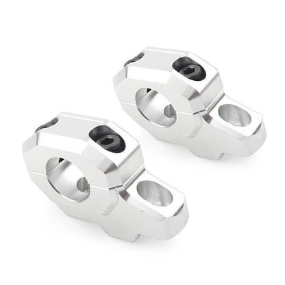 CNC Chrome Handlebar Riser Adapter for Kawasaki Z900RS (2018-2023)