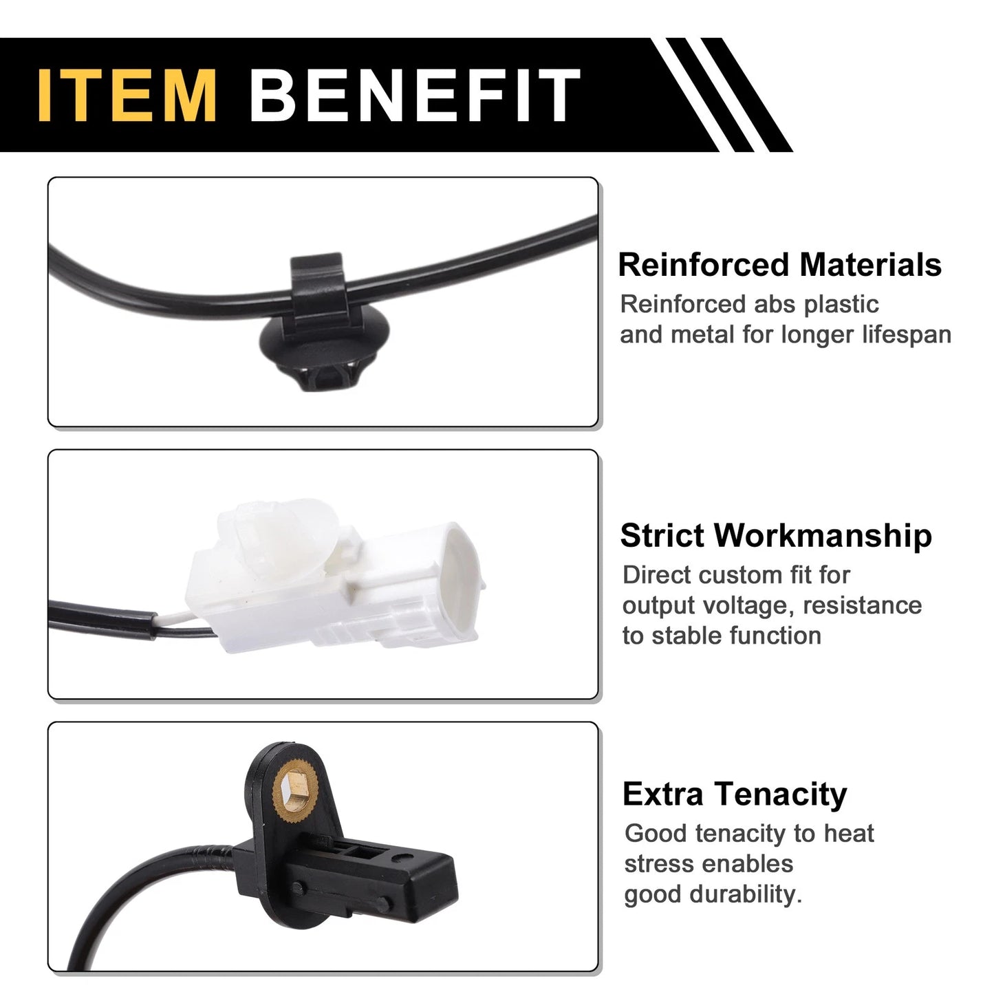 ABS Wheel Speed Sensor for Toyota Hilux (2015-2021) 1 x Right Front