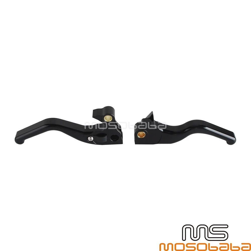 Black Hand Brake Clutch Lever Kit for Harley Sportster Nightster XL1200N (04-13)
