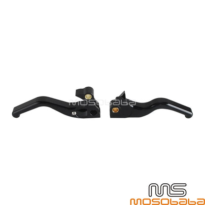 Black Hand Brake Clutch Lever Kit for Harley Sportster Nightster XL1200N (04-13)