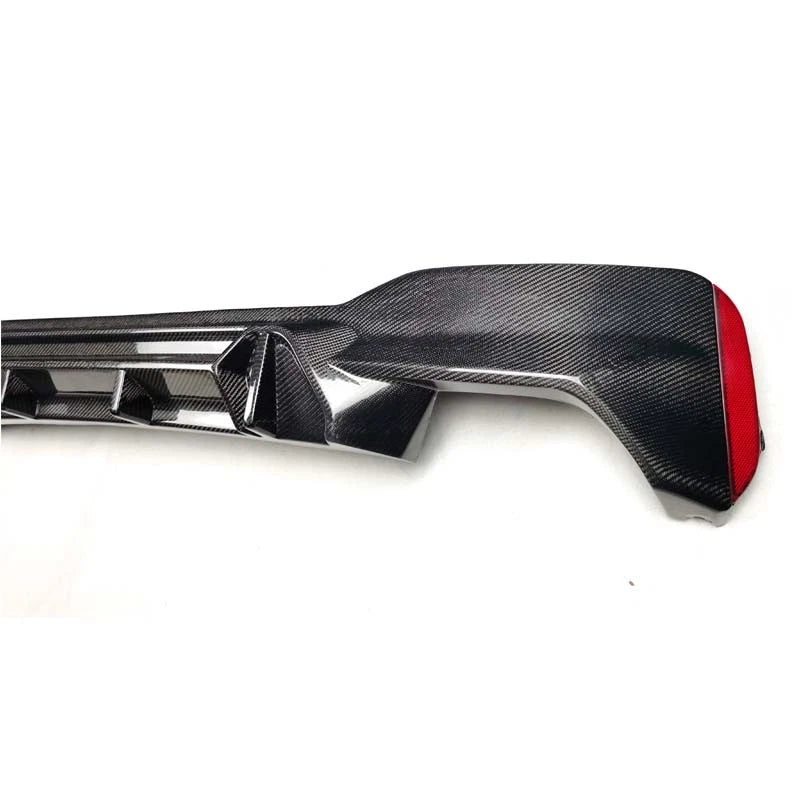 Real Carbon Fiber Rear Bumper Diffuser Lip for BMW 5 Series G30 M Sport 2017-23