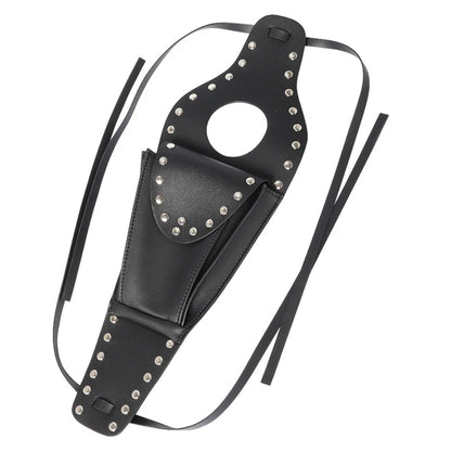 Fuel Gas Tank Cover Black Dash Console Pouch Bag for Harley Sportster 883 (2004-2023)
