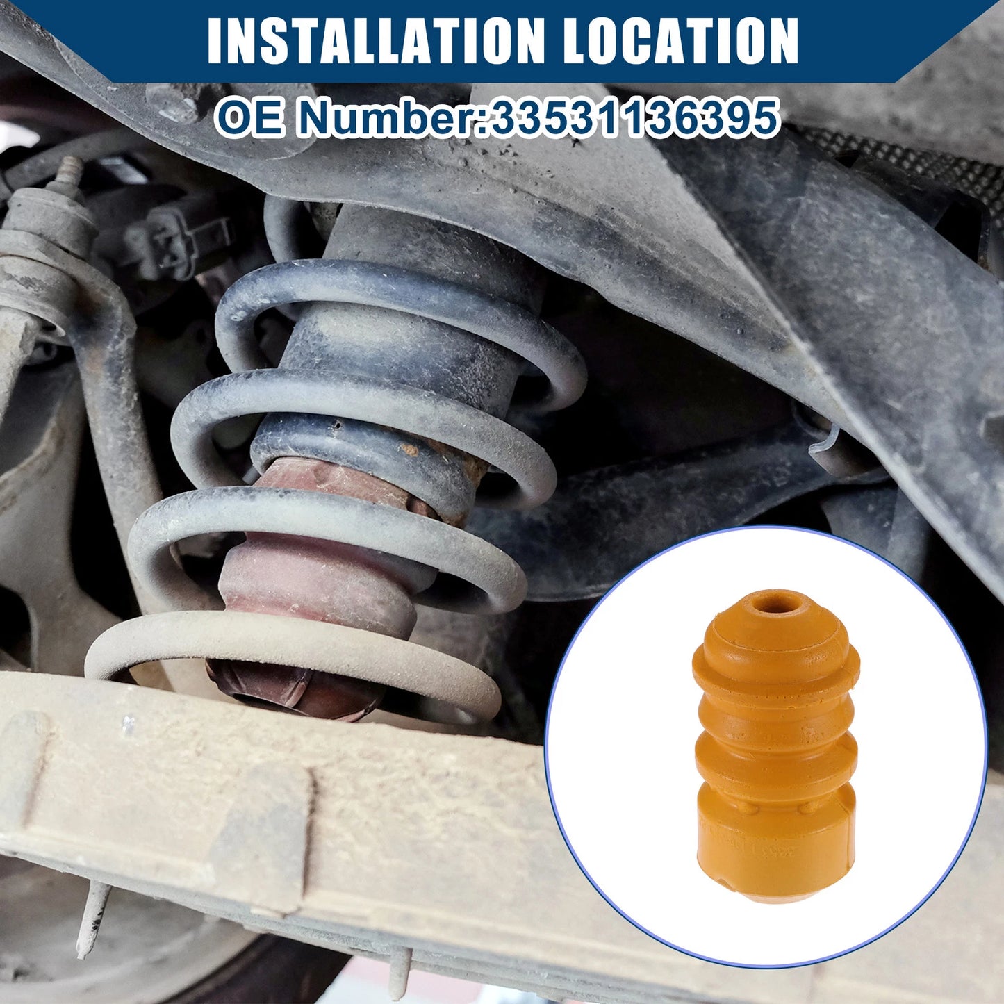 Suspension Strut Bump Stops for BMW 318i (1996-1998)