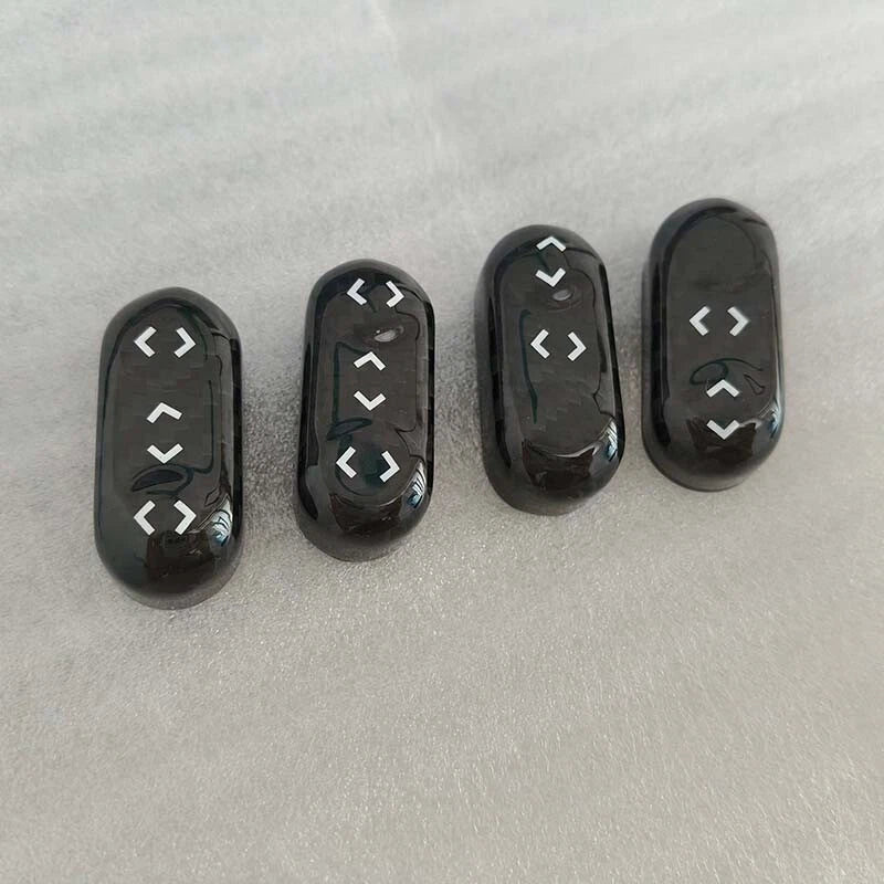 DRY Carbon Fiber Seat Adjustment Buttons Trim for Maserati GranTurismo GC 08-19