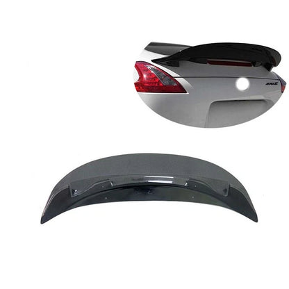 Fit For Nissan 370Z Z34 AJT3 Style Real Carbon Fiber Rear Trunk Spoiler Wing Lip