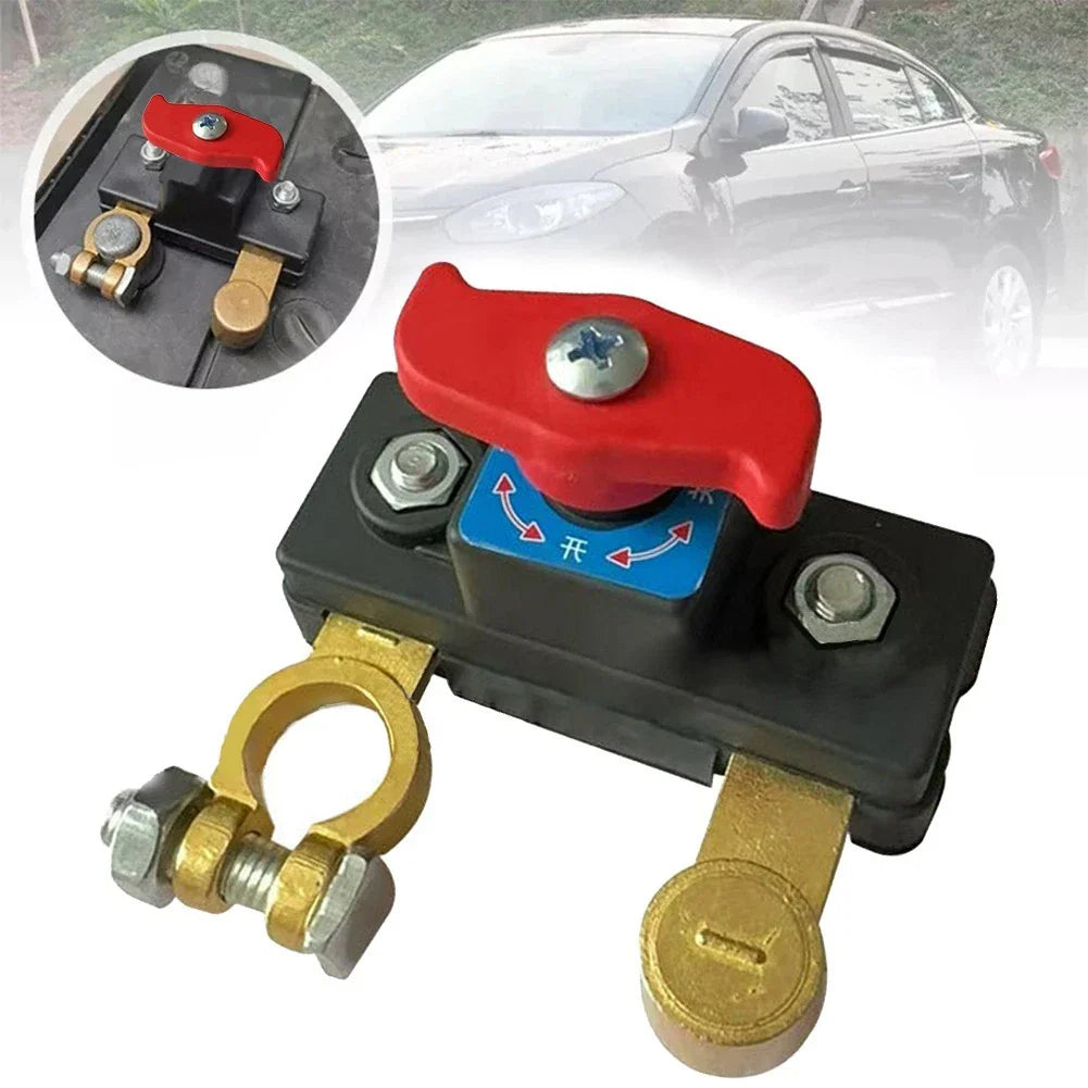 Car Battery Cutoff Switch for RVs/Boats/Trailers with Easy Installation