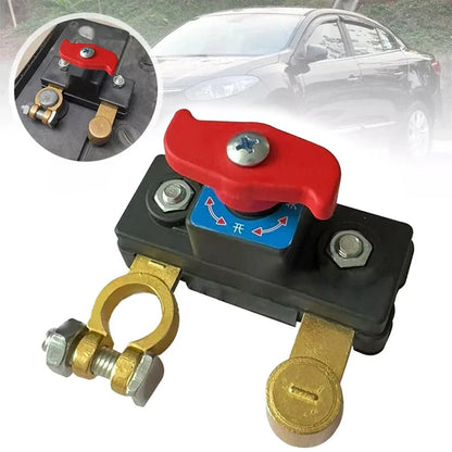 Car Battery Cutoff Switch for RVs/Boats/Trailers with Easy Installation