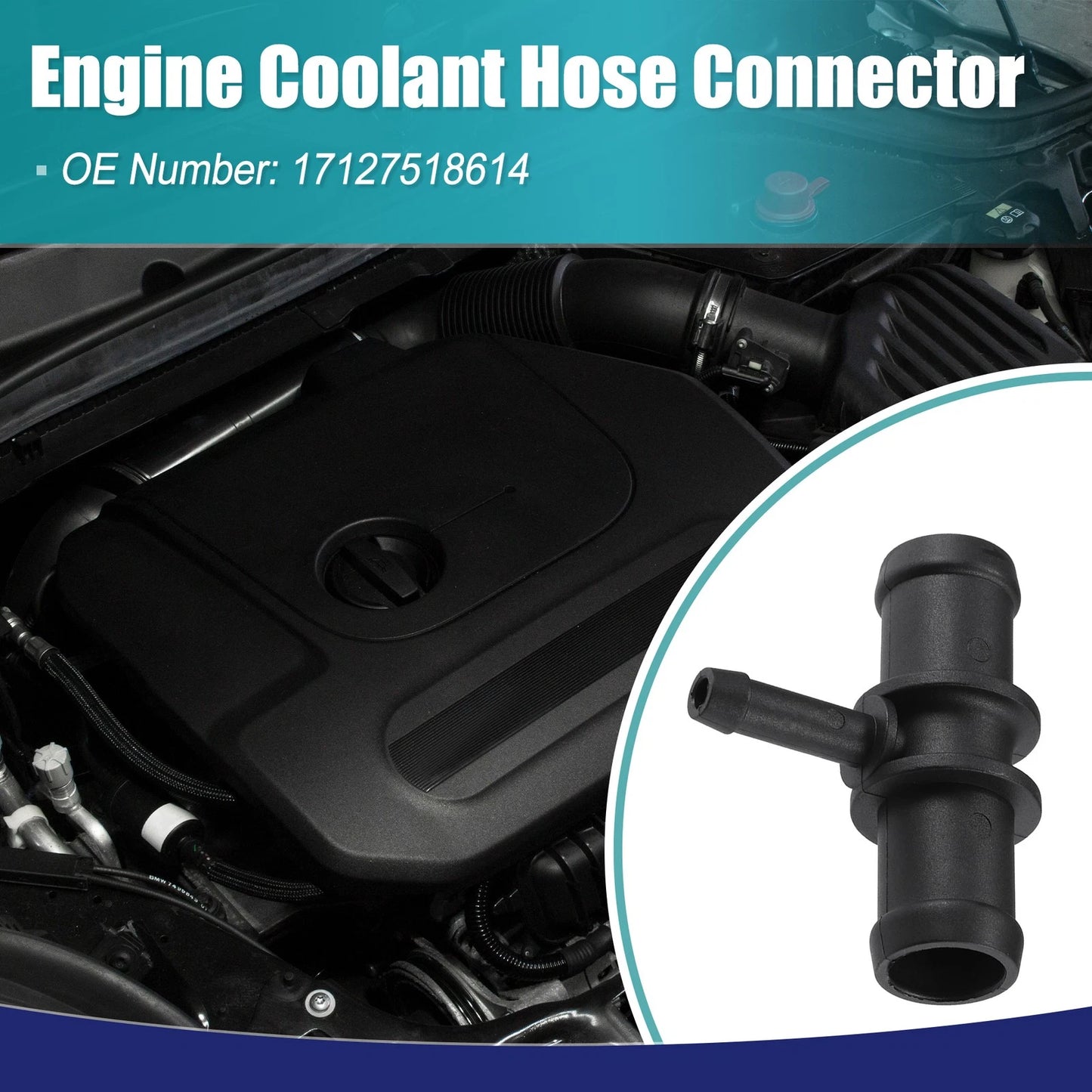 Coolant Hose Connector for BMW MINI Cooper S R53 (2002-2006)