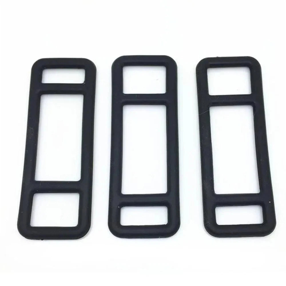 4 x 67MM Long 24MM Wide Driving Recorder Silicone Strap for DVR