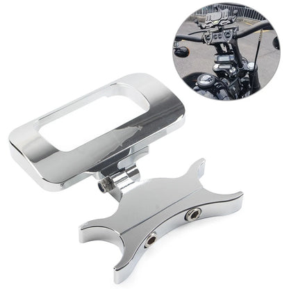 1-1/4" Handlebar Risers Gauge Mount for HARLEY Softail Street Bob FXBB (2018-2020)
