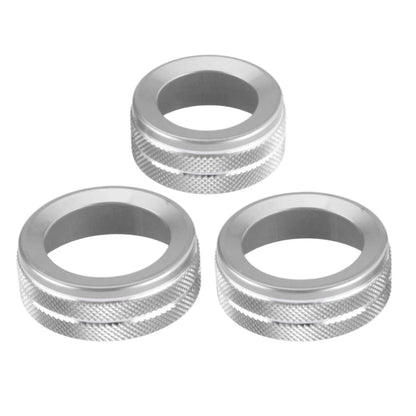 3 x A/C Volume Switch Knob Ring Cover Trim for Ford Ranger (2023-2025)