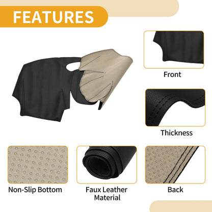 Dashboard Cover for Ford EcoSport 2018-2021 Black Anti-Slip 1 x Piece
