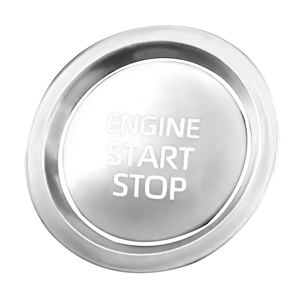 Alu Engine Start Stop Switch Cover Trim for Toyota Corolla (2019-2023)