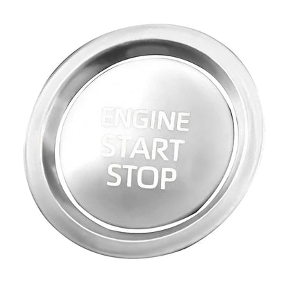 Alu Engine Start Stop Switch Cover Trim for Toyota Corolla (2019-2023)