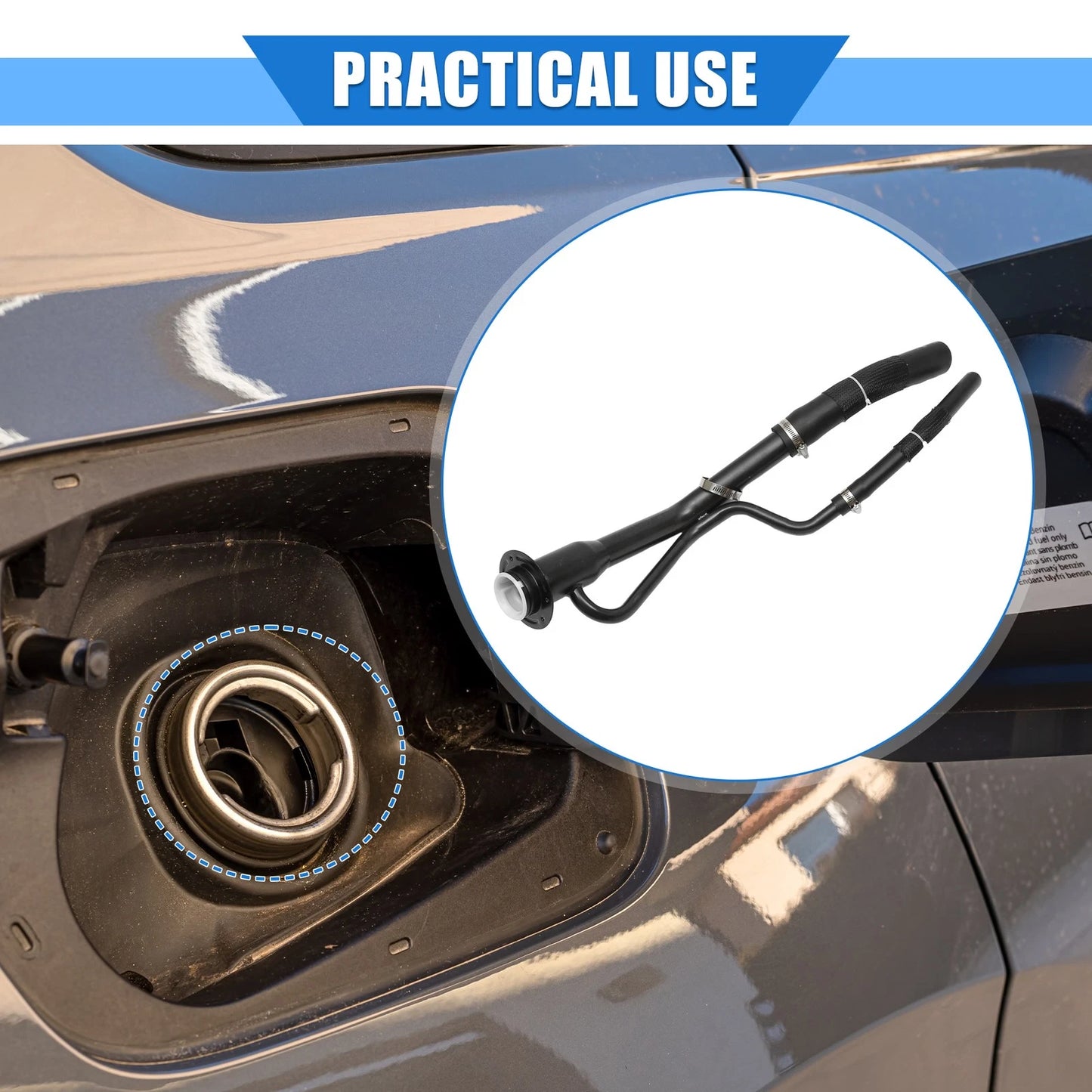 Fuel Filler Neck Pipe Hose for Ford F-150 (1997-1998)