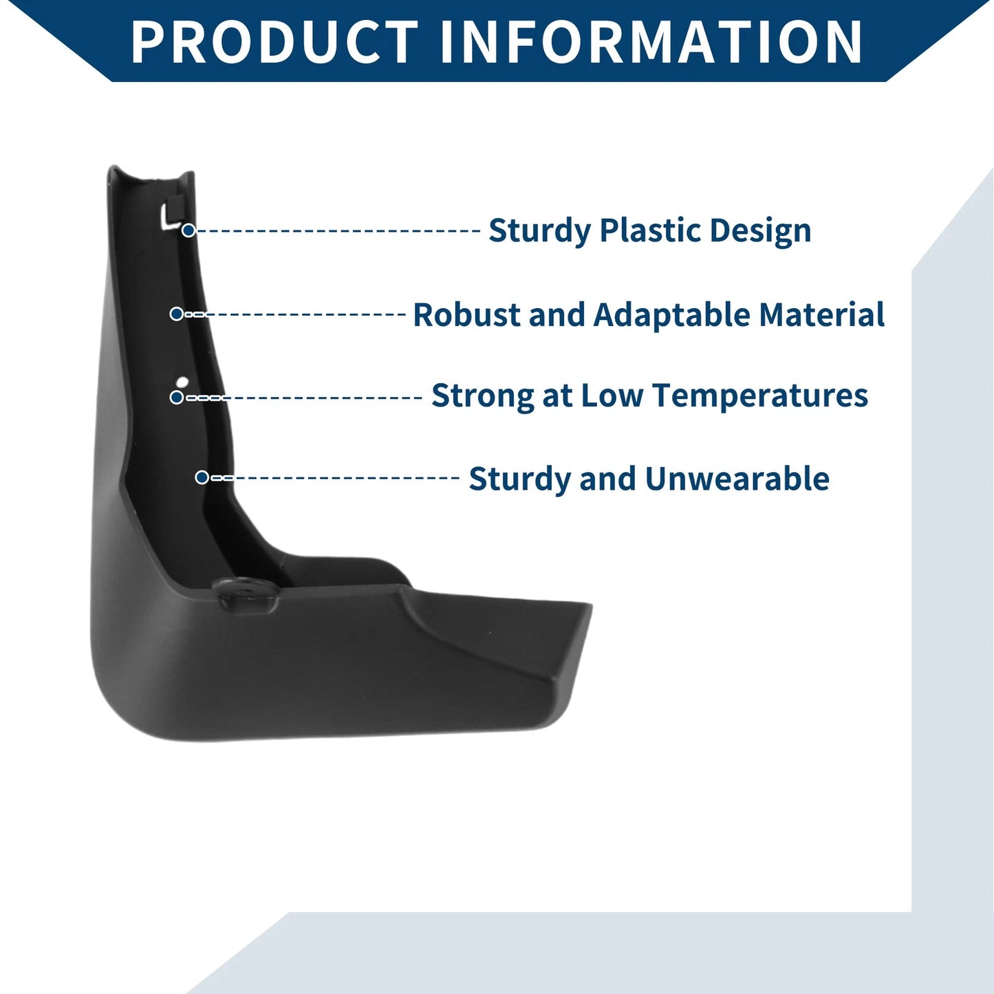 Mud Flaps Splash Guards 1 Set for Honda BREEZE (2023-2024)